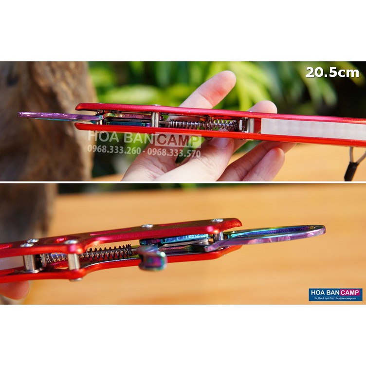 Kẹp Cá Hợp Kim Nhôm Có Dạ Quang | 20.5cm