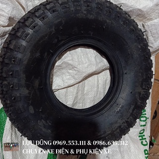 Lốp 4.00-6 dùng để thay thế cho lốp xe điện trẻ em S2588, S9088, xe rùa che chở hàng  loại nhỡ