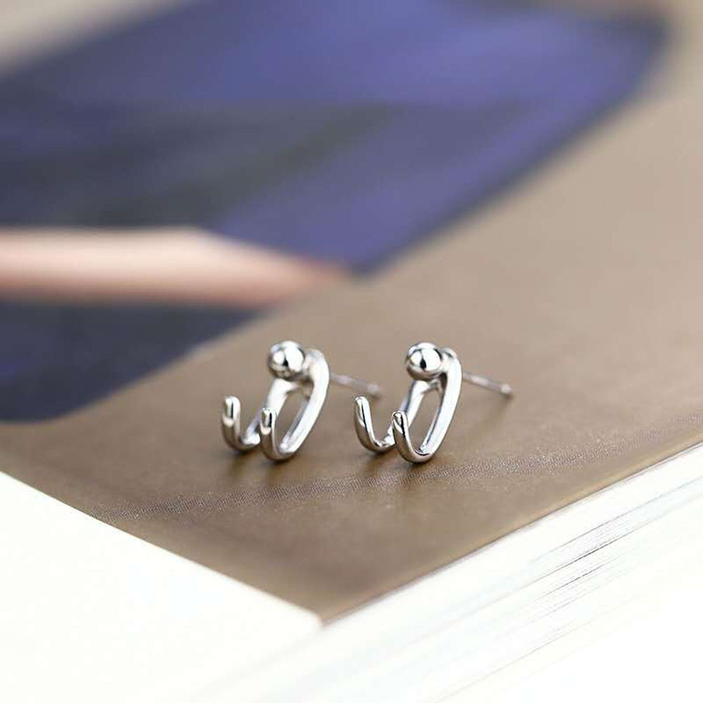 Bông tai xỏ lỗ bằng hợp kim thời trang cho nữ