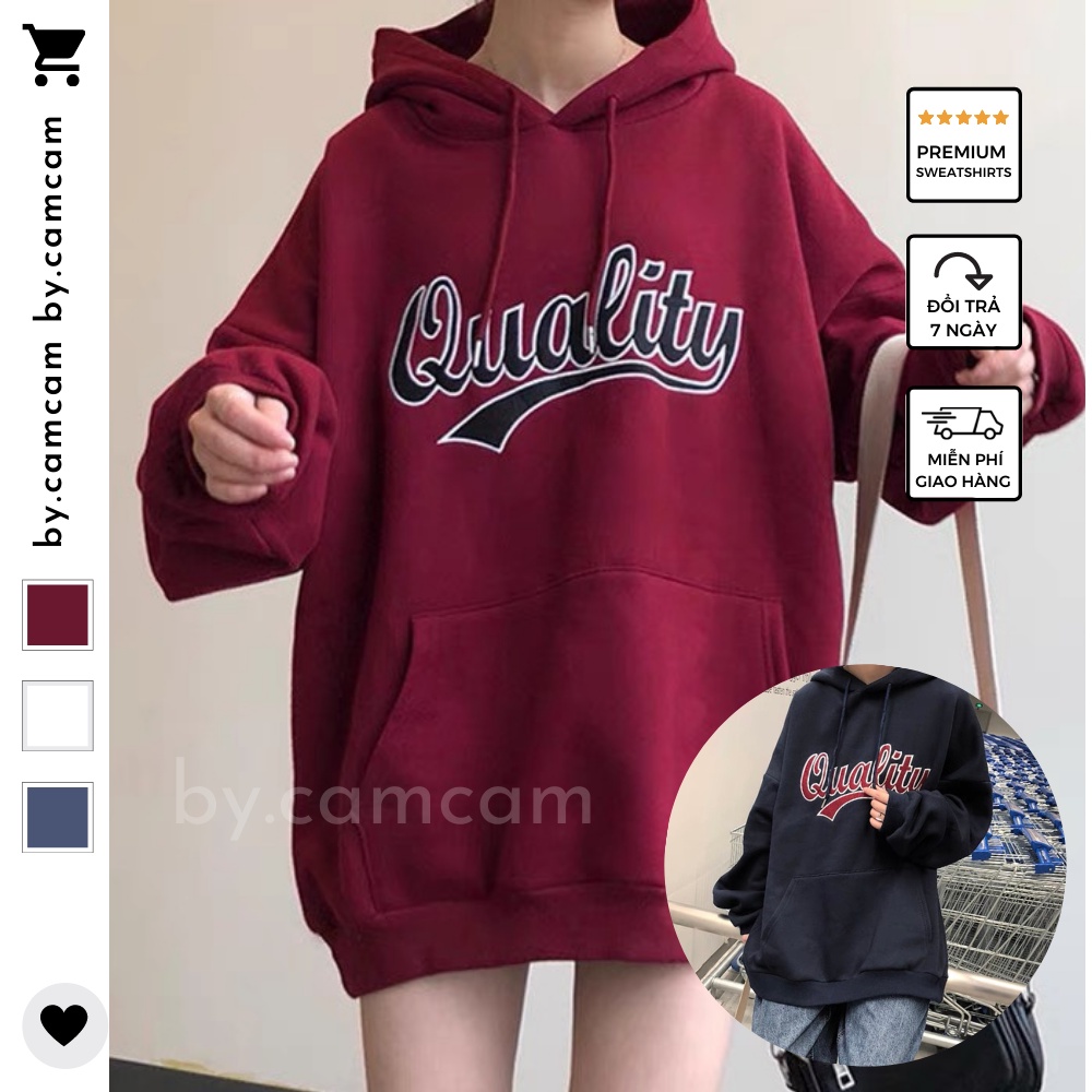 Áo Nỉ Hoodie QUALITY, Áo Khoác Nỉ Dày Dặn Nam Nữ Basic Taobao 𝘽𝙮.𝙘𝙖𝙢𝙘𝙖𝙢