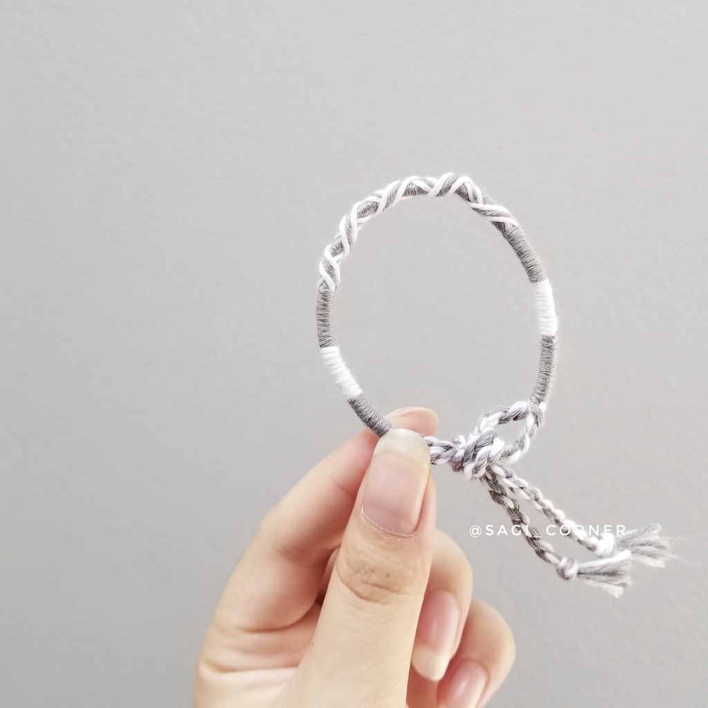 Vòng tay, vòng chân handmade bằng chỉ l Vòng wrap nhiều màu