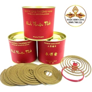 Nhang khoanh đàn hương cao cấp 4 giờ