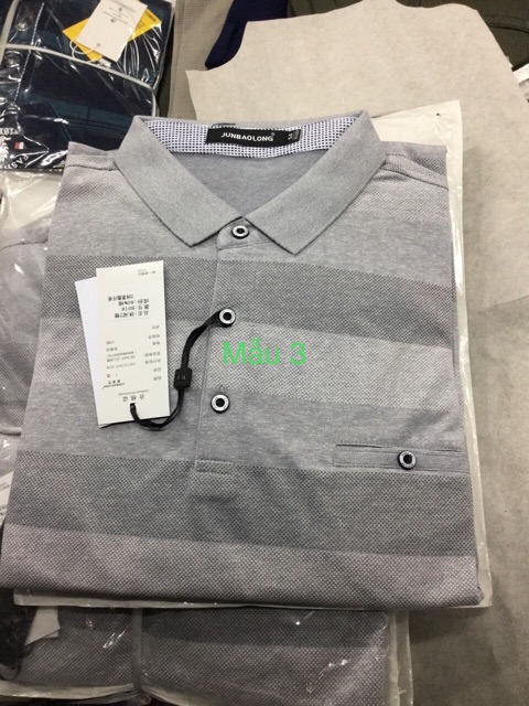 (Có sẵn) Áo Phông Hè Nam trung Niên cổ bẻ các mẫu cao cấp hàng Nhập