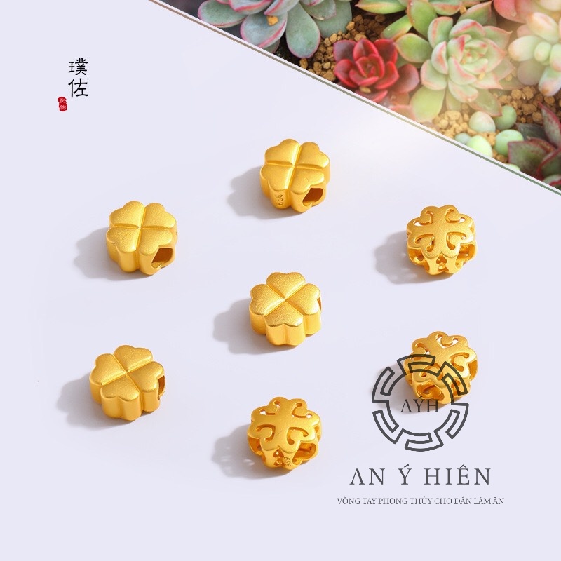 Charm cỏ 4 lá #C125 ( An Ý Hiên)