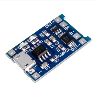Mạch sạc bảo vệ pin li-ion 3,7v đầy tự ngắt