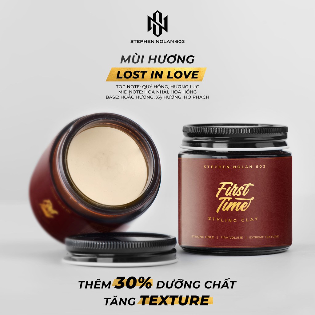 [Bản mới] Sáp vuốt tóc First Time - 100gr