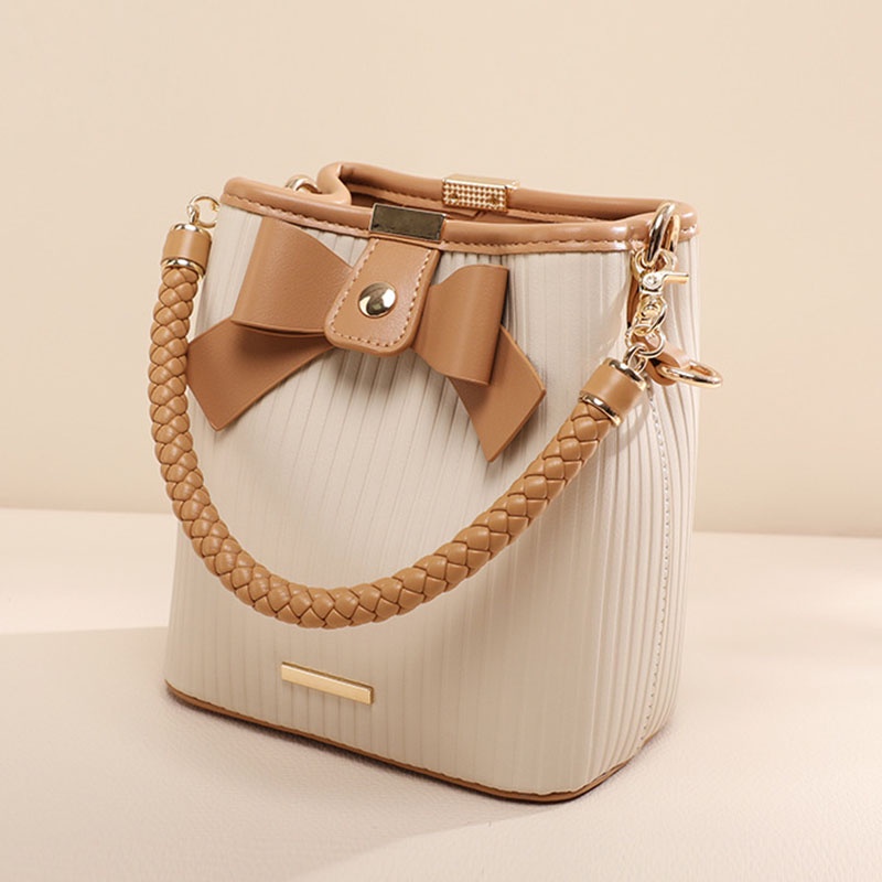 Túi đeo chéo IELGY dạng xô cao cấp dễ phối đồ thời trang cho nữ