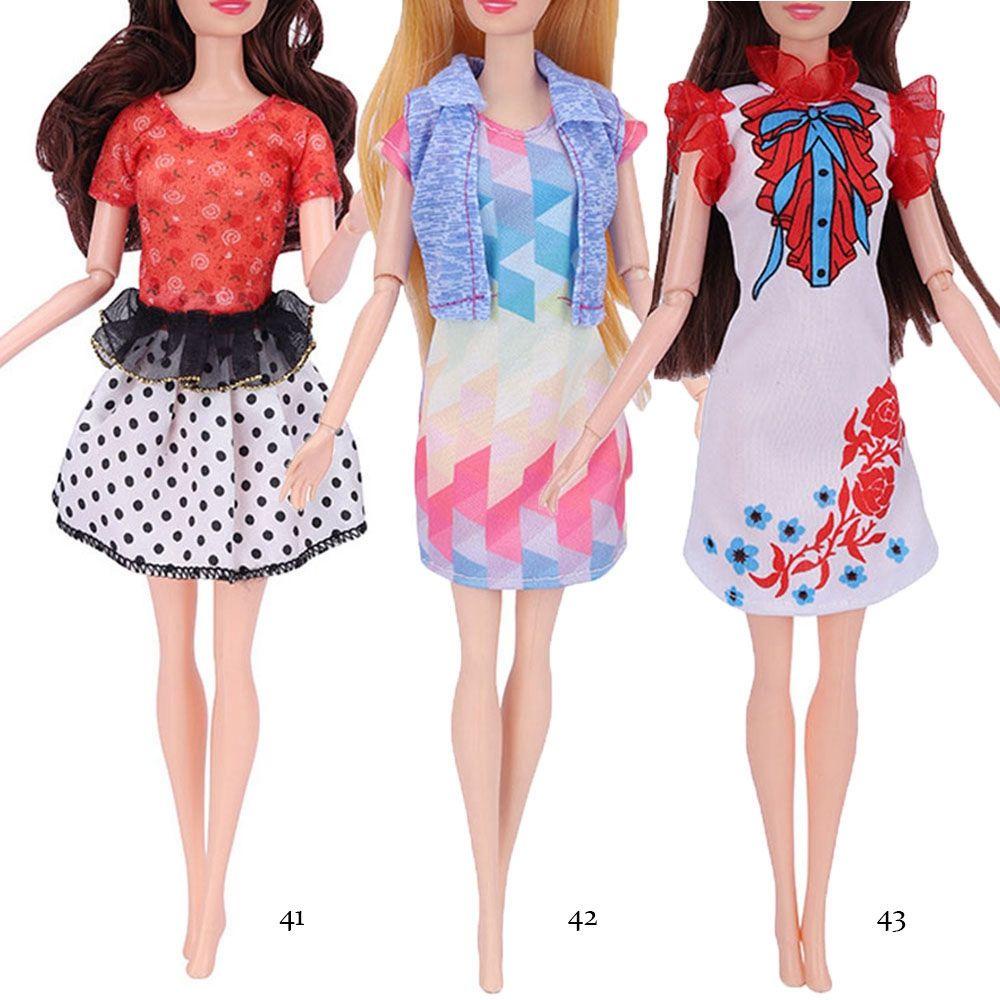 BEBETTERM Váy Búp Bê 30cm DIY Năm 2021 Quần Áo Bé Gái