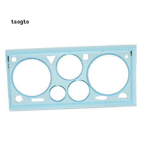 Tsogto_Kids\' Multifunction Spirograph Geometric Ruler Drafting Tools Stationery Drawing Toy