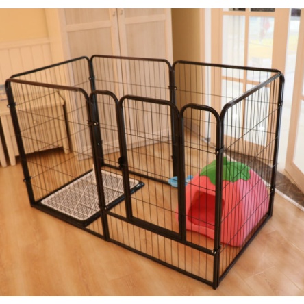 Quây Sắt Nan Ống 6 Tấm Kích Thước 60x60cm, Hàng Nặng Chắc Chắn