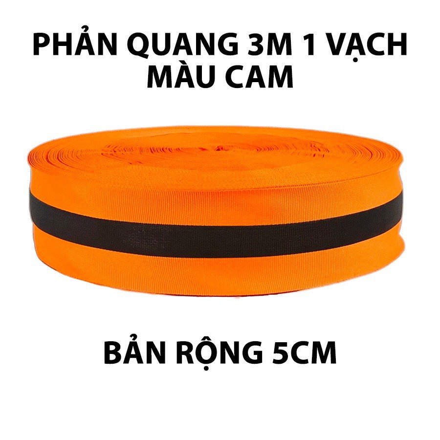 Cuộn,băn phản quang vải kẻ sọc 100m