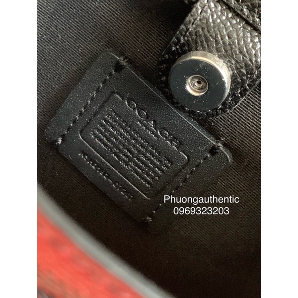 Túi Coach bucket mini C7267 multi red AUTHENTIC