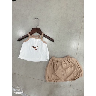 Sét hai dây cho bé gái vải cao cấp QCCC