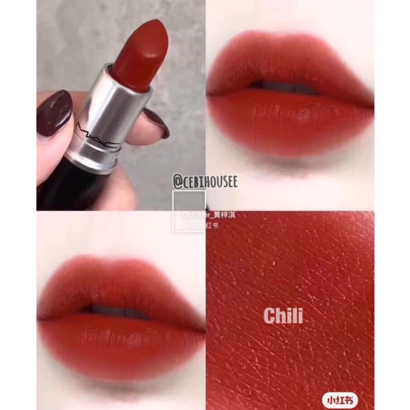 Son M.A.C Matte Lipstick #607 Lady Danger ĐỦ BILL DUTY | BigBuy360 - bigbuy360.vn