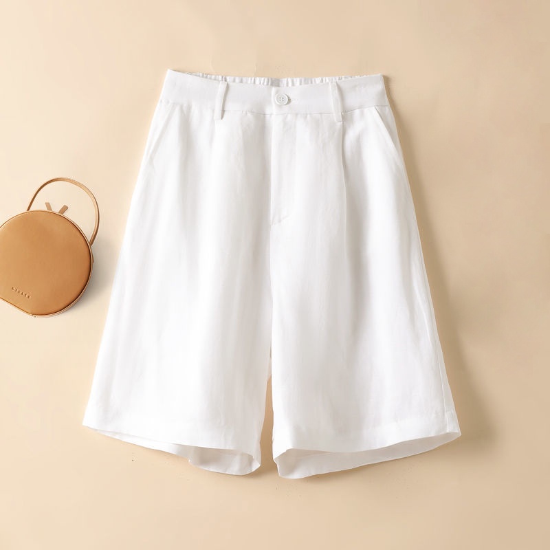 Quần Short Đũi cạp cao EVA