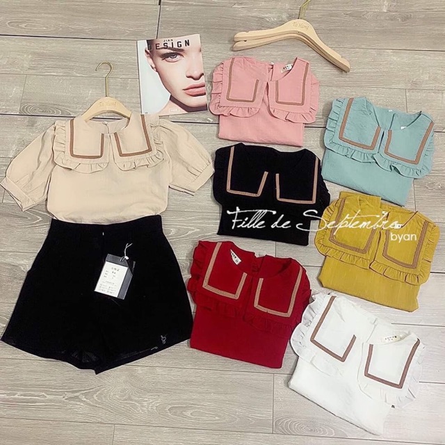 Áo cổ bèo Bigsize 60kg-90kg Size (L/XL/XXL)