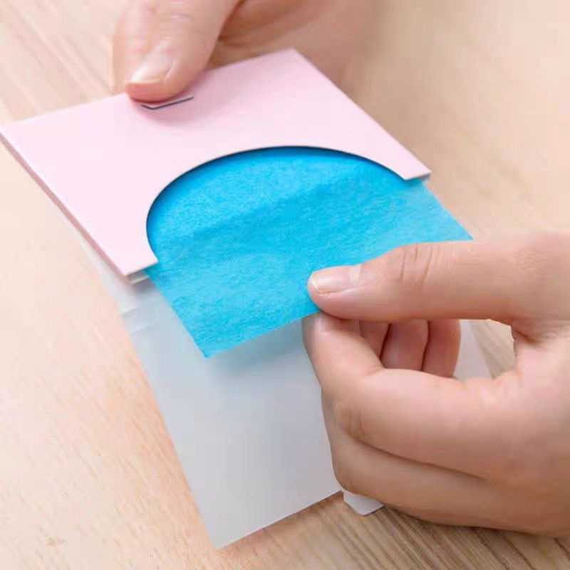 Giấy Thấm Dầu Maycrete - Giấy Thấm Dầu Da Mặt Gói 50 Miếng