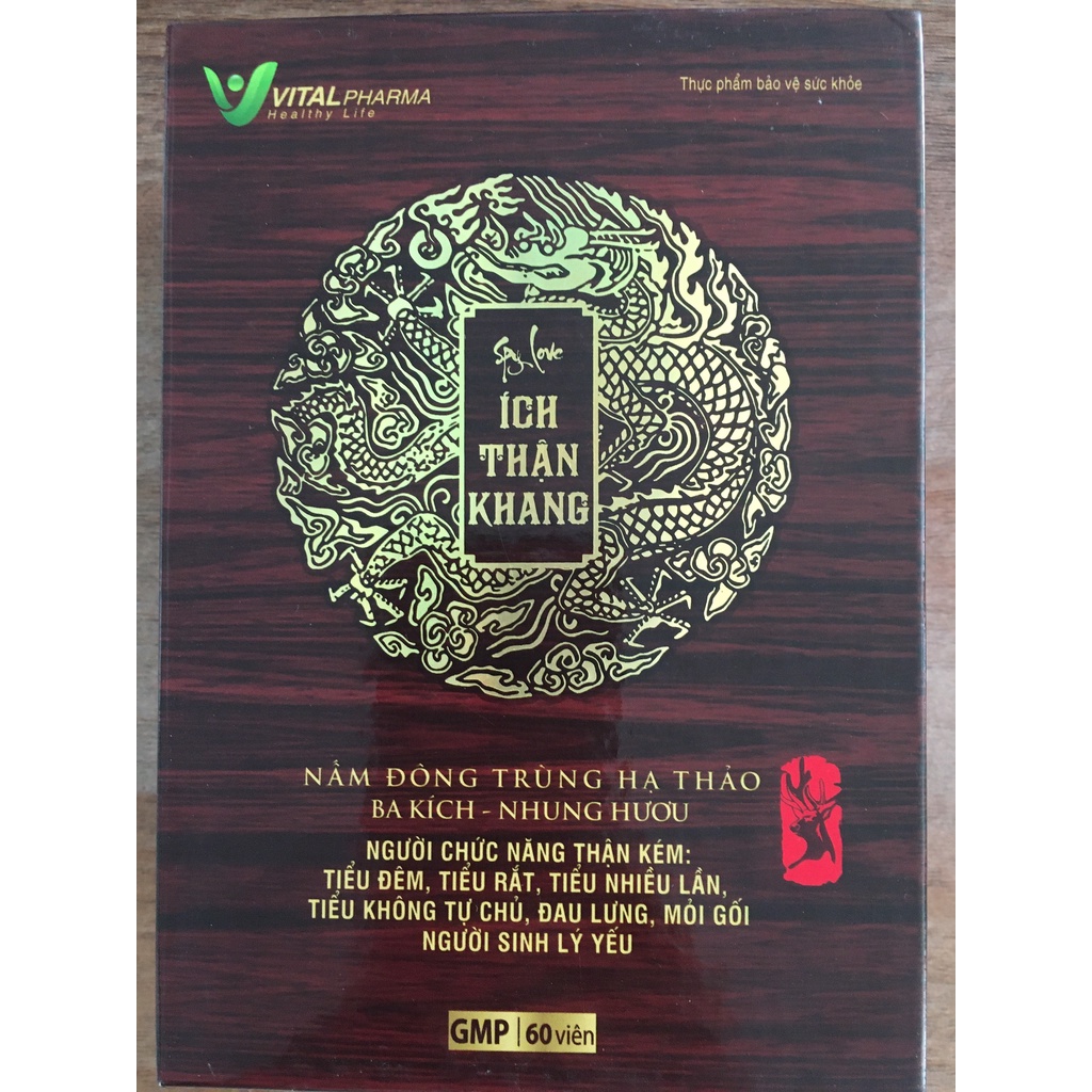 BỔ THẬN TRÁNG DƯƠNG-ÍCH THẬN KHANG-HẾT YẾU SINH LÝ