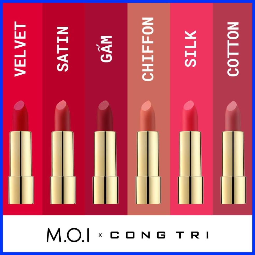 Thỏi Son Lì - Son M.O.I Hồ Ngọc Hà X Công Trí 2021 - Phiên Bản Giới Hạn - Tặng 1 Hộp Mặt Nạ Cao Cấp | BigBuy360 - bigbuy360.vn