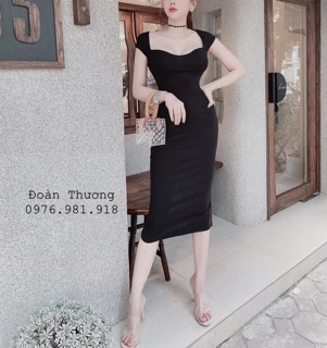 Váy body len tăm siêu tôn dáng