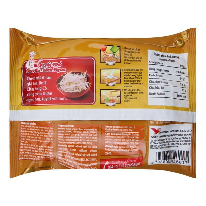 MÌ CHAY NẤM ĐÔNG CÔ - 30 GÓI