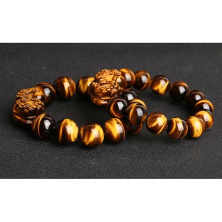 Vòng Tay Đá Mắt Hổ 1 Tỳ Hưu