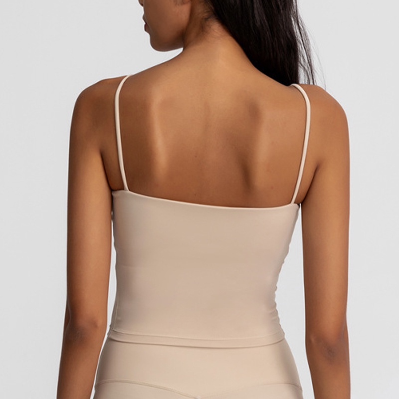 Áo lót hai dây màu trơn có đệm thích hợp cho nữ