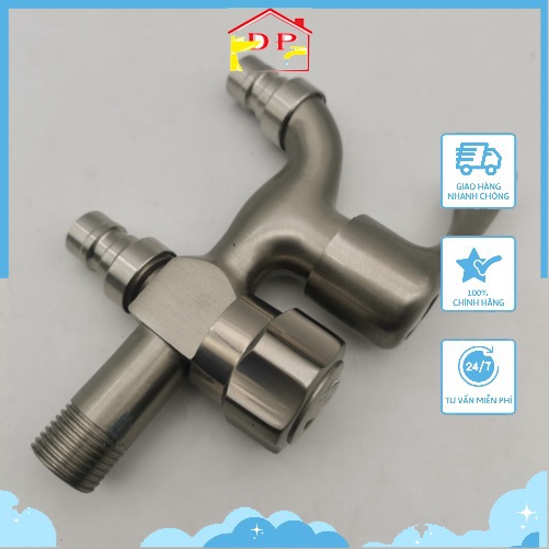 Vòi nước, Sen tắm lạnh inox 304 cao cấp SL02 - bảo hành 24 tháng