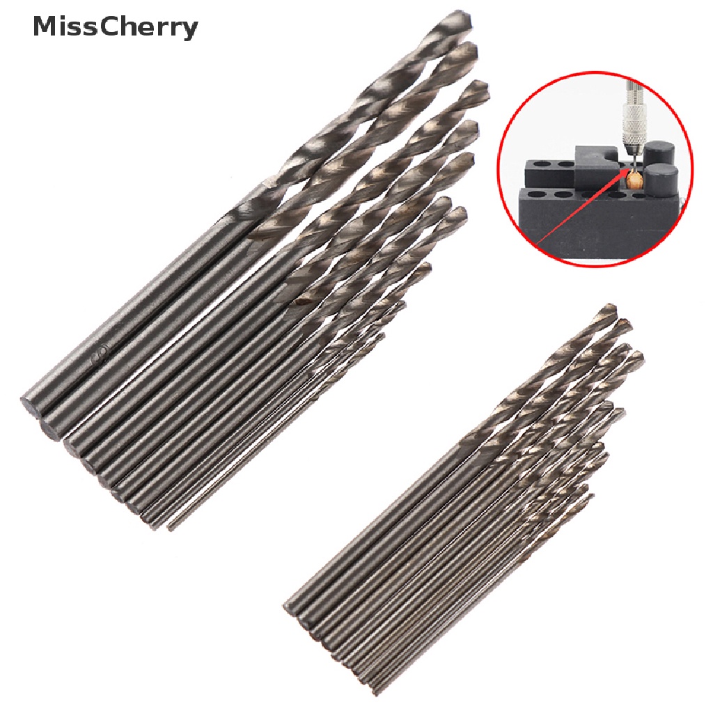 Bộ 10 Mũi Khoan HSS 0.8mm-3.0mm Chất Lượng Cao