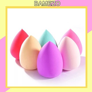 Bông mút tán kem nền Bamezo bông mút trang điểm mềm mại tiện dụng MT11