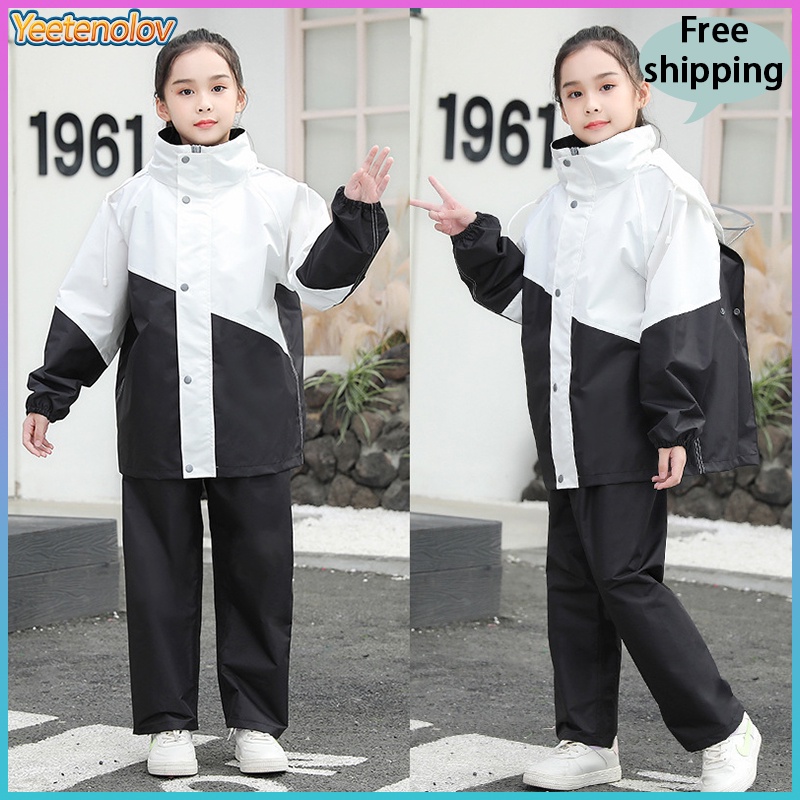 ★Hàng Có Sẵn★Áo Mưa baju hujan budak perempuan Chống Thấm Nước baju hujan kanak Cho Trẻ Em