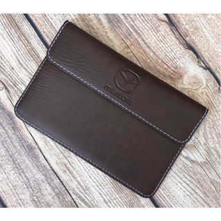 [Giá rẻ nhất ] Ví da đựng đăng kiểm, giấy tờ Logo theo hãng xe Mazda