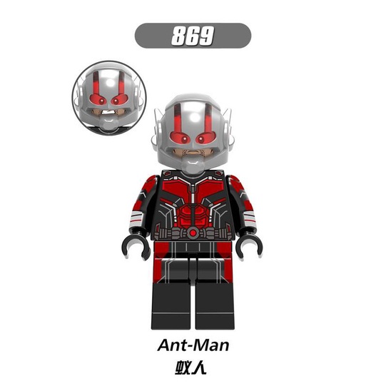 Khối xây dựng Thor Ant-Man X0192 Capin 3 LEI Gods Red Antshan Eagle Eagle Lắp ráp đồ chơi X863-870