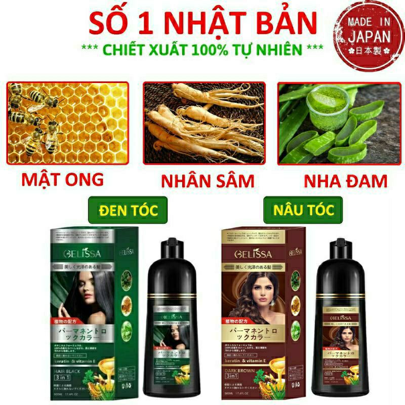 [CHÍNH HÃNG]DẦU GỘI PHỦ BẠC GELISSA NHẬT BẢN