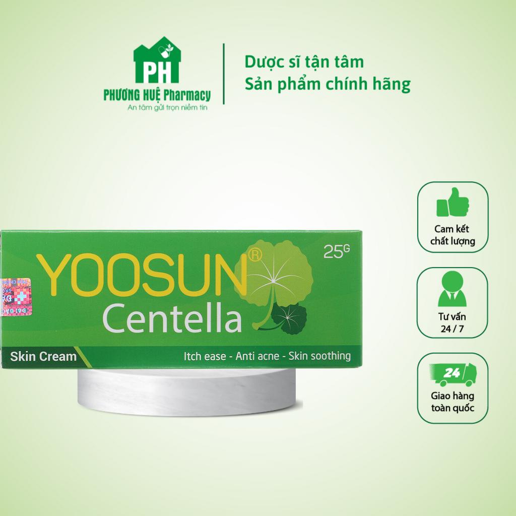 Kem Yoosun - rau má dịu mẫn ngứa, mẩn ngứa, hăm da ở trẻ em - tuýp 25g - NT Phương Huệ