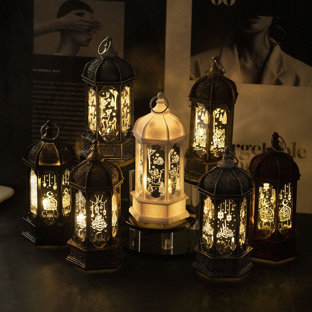 Đèn LED treo trang trí giáng sinh hình lồng đèn nhỏ gọn