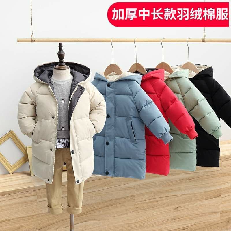 ÁO PHAO BÉO DÁNG DÀI BÉ TRAI BÉ GÁI