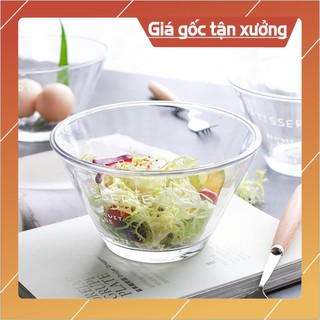 Bát thủy tinh trộn salad