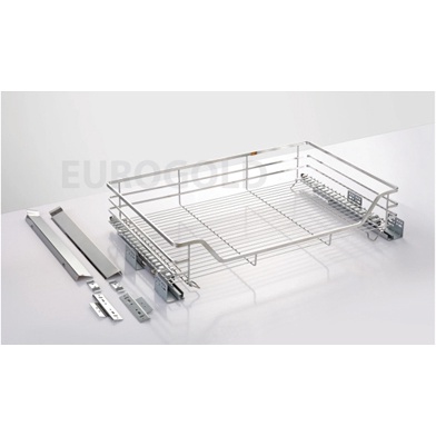 Giá xoong nồi Eurogold EP80B, inox 304, ray giảm chấn  - Thế giới bếp