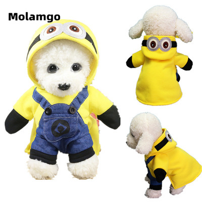 MOLAMGO  Bộ Đồ Hóa Trang Minions Đáng Yêu Cho Thú Cưng