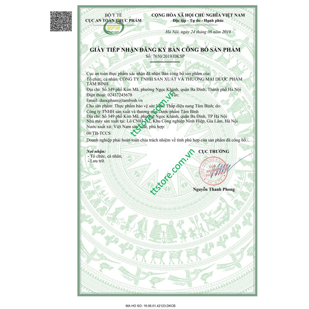 [Hộp 60 Viên] THẤP DIỆU NANG TÂM BÌNH - Hỗ trợ đieu tri phong tê thấp, thấp khớp, đau thần kinh tọa