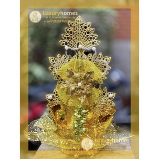 Oản nghệ thuật, oản tài lộc, cành vàng lá ngọc | LU