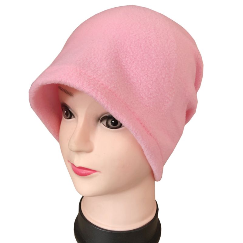 Mũ Trùm Đầu Kiêm Khăn Choàng Cổ Giữ Ấm Đa Năng Màu Sắc Đơn Giản Dành Cho Nam Nữ