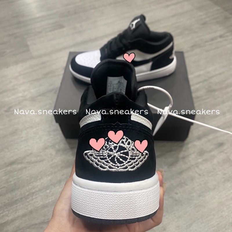 Giày Sneaker J.D Low đen Giày thể thao nam nữ