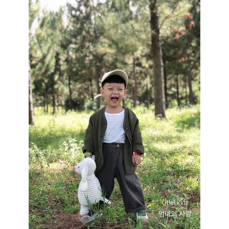 QUẦN KAKI HÀN QUỐC2135 DÀNH CHO BÉ GÁI VÀ BÉ TRAI RẤT ĐẸP SIZE 80 ĐẾN 120