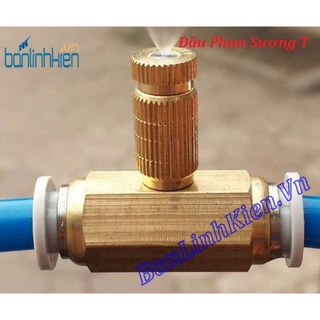 Đầu phun sương chữ T chữ L đầu nối ống phun sương