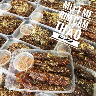 Hộp 500Gr Mứt Me Cam Thảo
