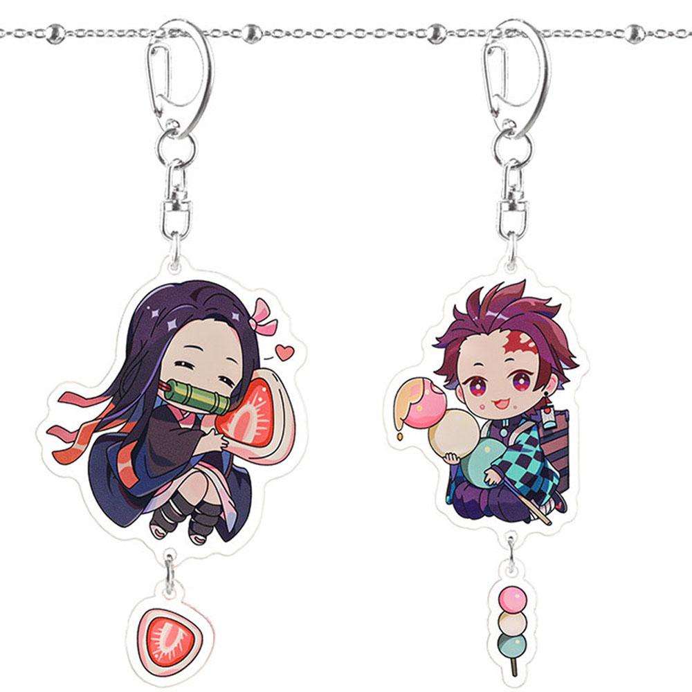 Móc Khóa Hình Demon Slayer Kimetsu No Yaiba Tanjirou Inosuke