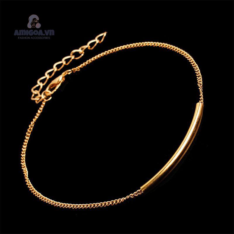 ✨✨Lắc Chân Hợp Kim Hình Chữ U Phong Cách Retro Thời Trang
