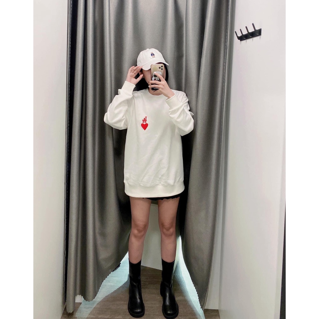 [Siêu Sale] Áo nỉ Sweater nữ form rộng tay dài MLB LinhBee Ulzzang Unisex Hàn Hot trend siêu đẹp phù hợp cho mùa đông